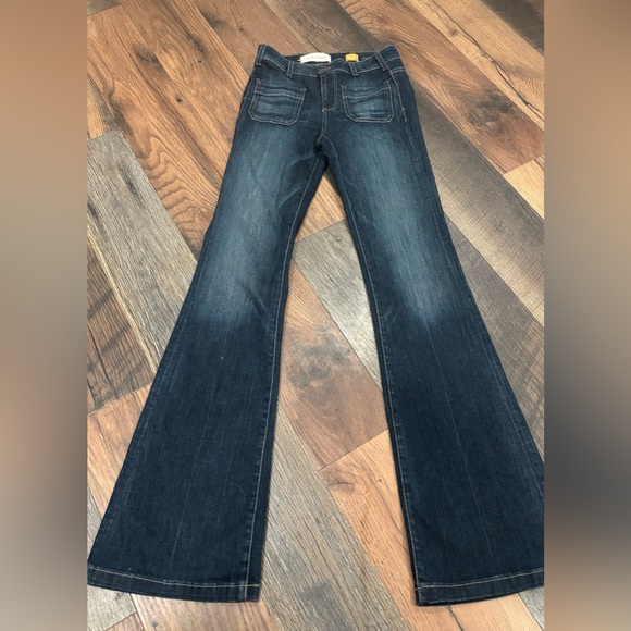 Pilcro Letterpress by Anthropology Superscript Flare Jeans Size 26 - Picture 3 of 10